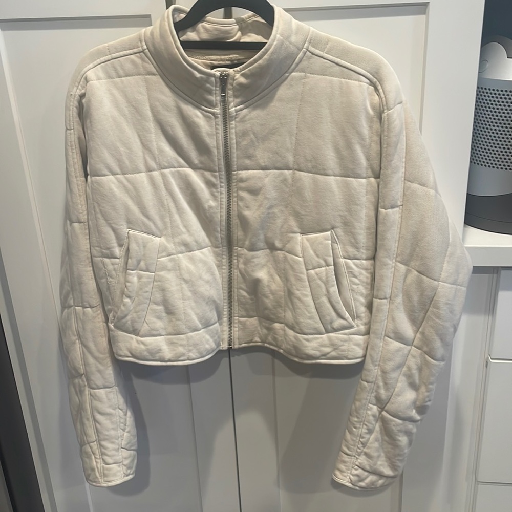 Forever 21 Crop Quilted Jacket